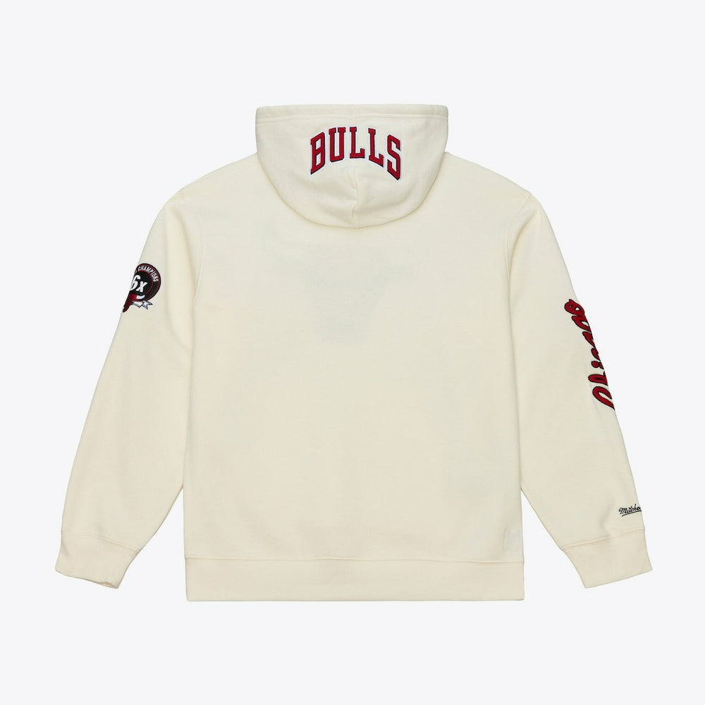 NBA Chicago Bulls Hardwood Classics Chainstitch Premium Fleece Hoodie