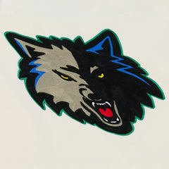NBA Minnesota Timberwolves Hardwood Classics Chainstitch Premium Fleece Hoodie