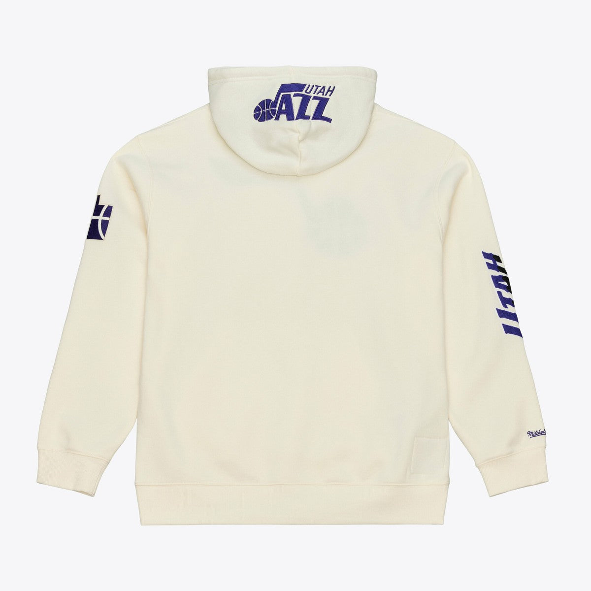 NBA Utah Jazz Hardwood Classics Chainstitch Premium Fleece Hoodie