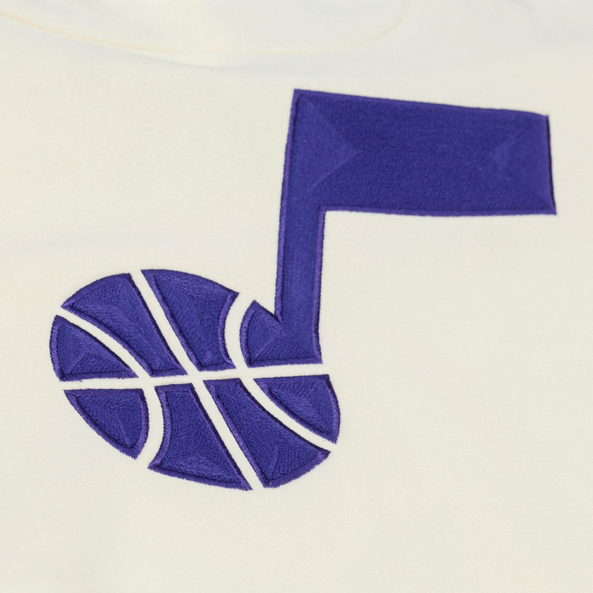 NBA Utah Jazz Hardwood Classics Chainstitch Premium Fleece Hoodie