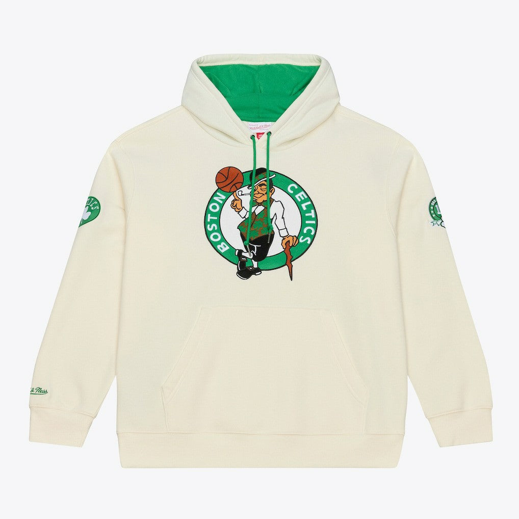 NBA Boston Celtics Hardwood Classics Chainstitch Premium Fleece Hoodie