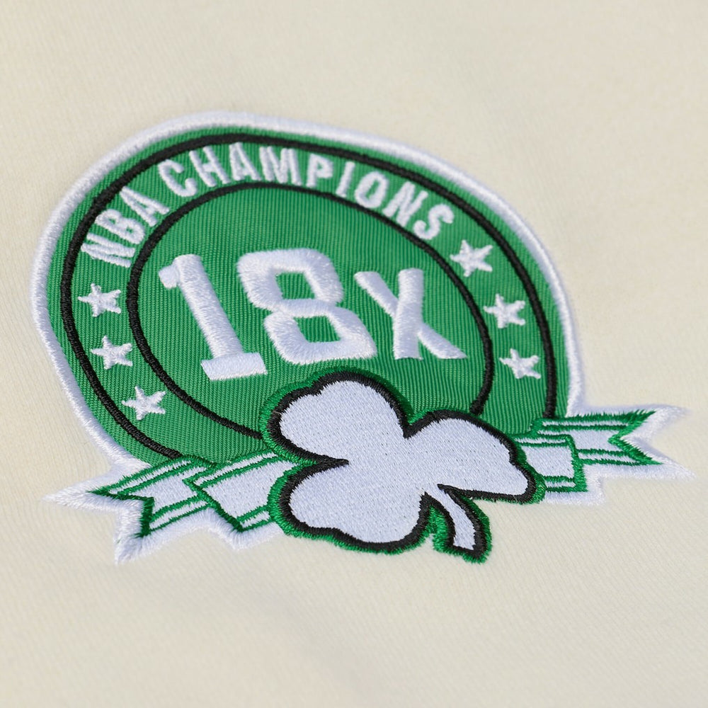 NBA Boston Celtics Hardwood Classics Chainstitch Premium Fleece Hoodie