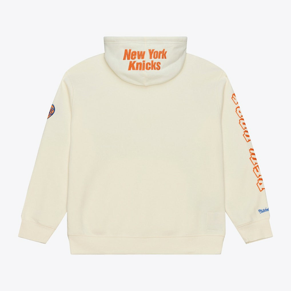 NBA New York Knicks Hardwood Classics Chainstitch Premium Fleece Hoodie