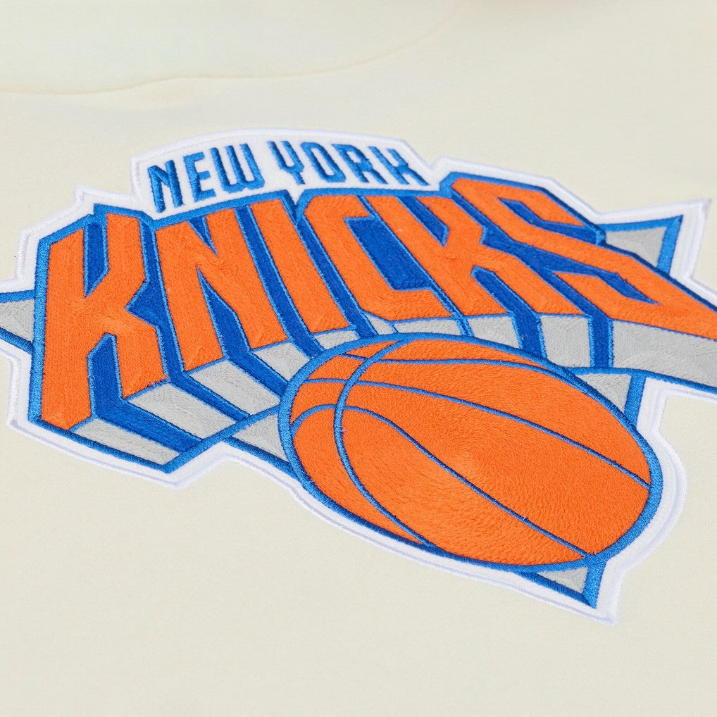 NBA New York Knicks Hardwood Classics Chainstitch Premium Fleece Hoodie