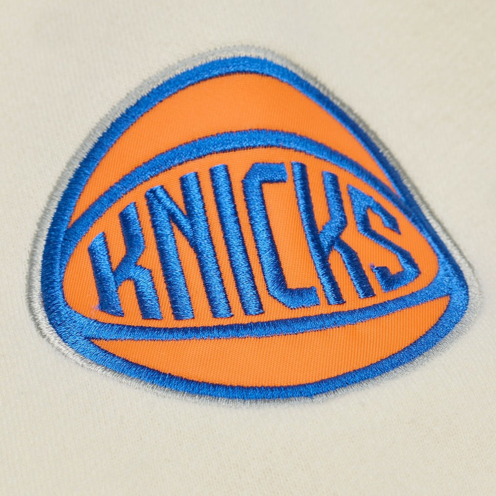 NBA New York Knicks Hardwood Classics Chainstitch Premium Fleece Hoodie