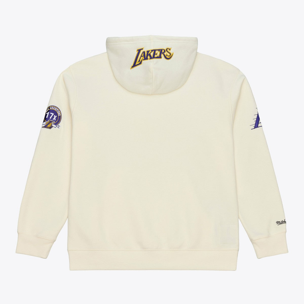 NBA Los Angeles Lakers Hardwood Classics Chainstitch Premium Fleece Hoodie