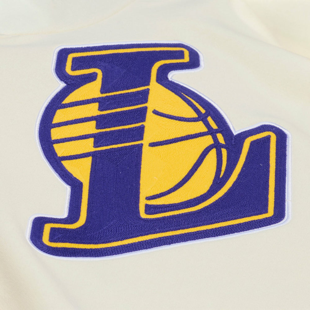 NBA Los Angeles Lakers Hardwood Classics Chainstitch Premium Fleece Hoodie