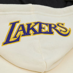 NBA Los Angeles Lakers Hardwood Classics Chainstitch Premium Fleece Hoodie