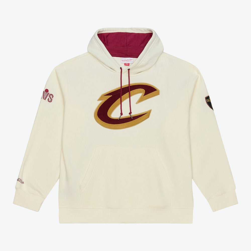 NBA Cleveland Cavaliers Hardwood Classics Chainstitch Premium Fleece Hoodie sale