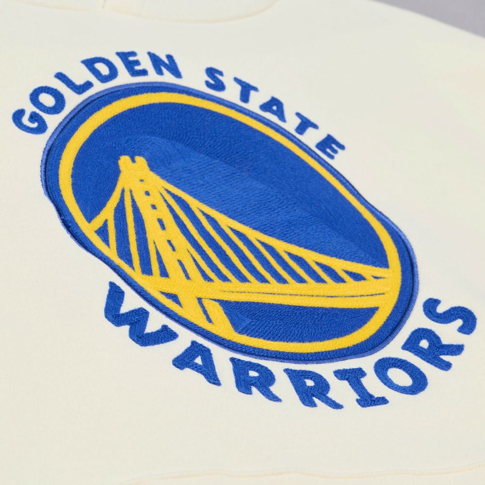 NBA Golden State Warriors Hardwood Classics Chainstitch Premium Fleece Hoodie sale