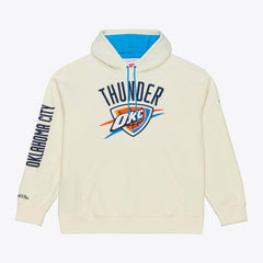 NBA Oklahoma City Thunder Hardwood Classics Chainstitch Premium Fleece Hoodie