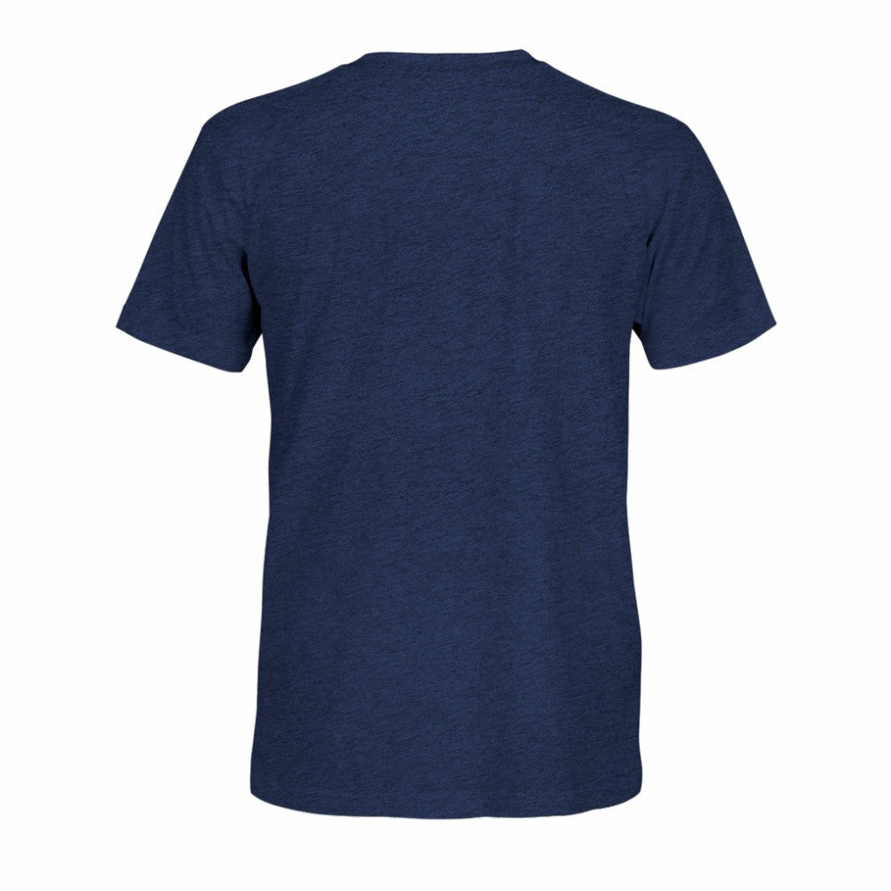 France National Team 1863FC Athletic Wordmark Vintage Tri-Blend T-Shirt -  Navy