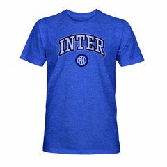 Inter Milan 1863FC Athletic Wordmark Vintage Tri-Blend T-Shirt -  Blue