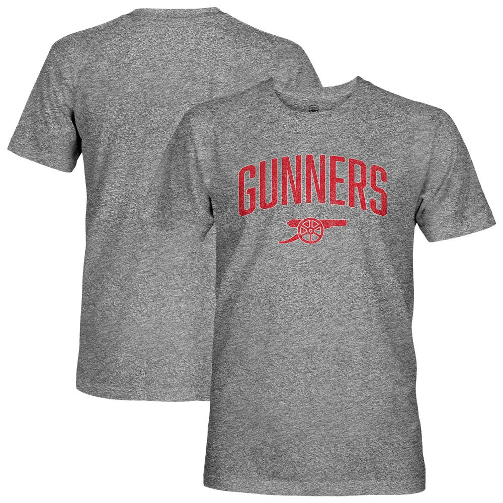 Arsenal 1863FC Athletic Wordmark Vintage Tri-Blend T-Shirt -  Gray