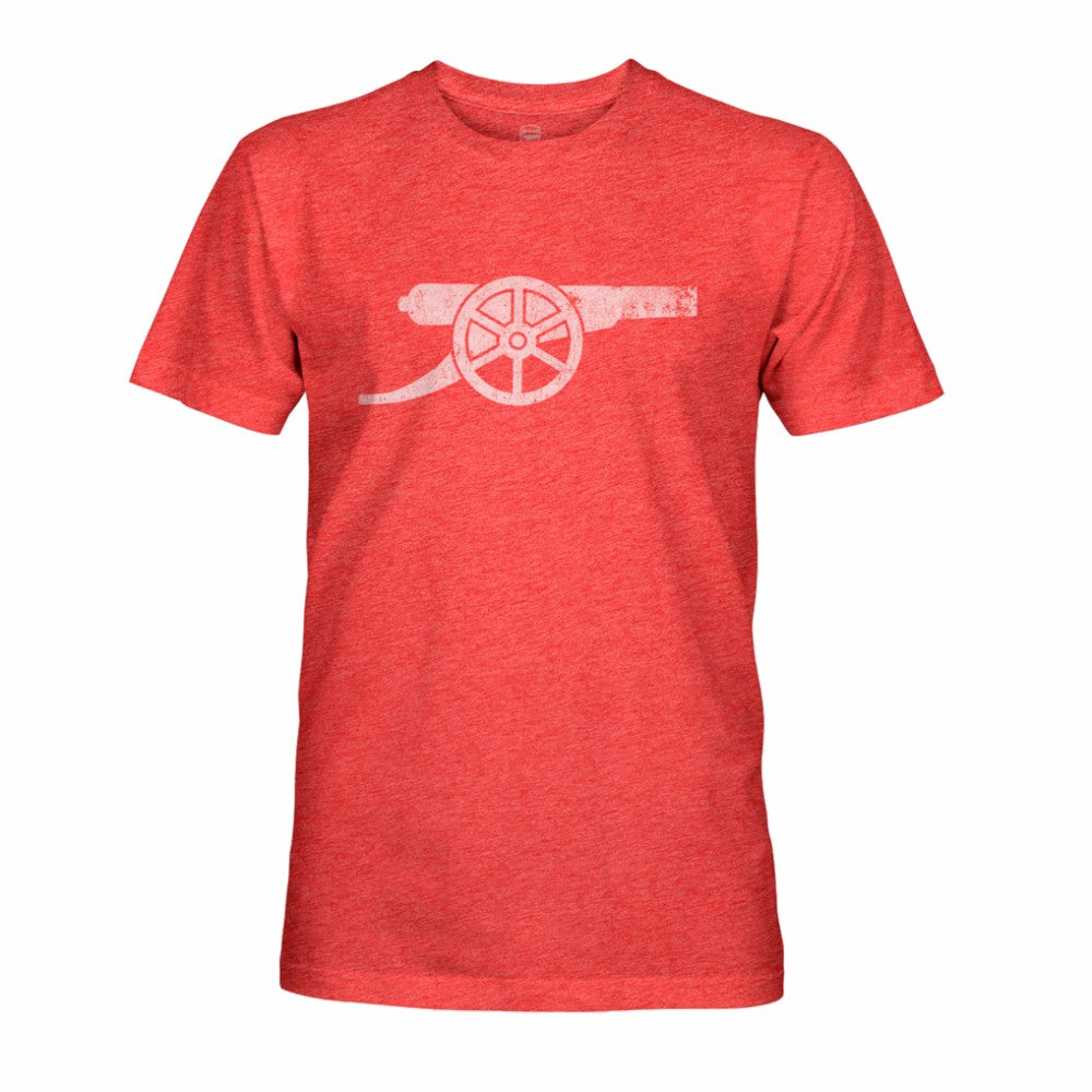 Arsenal 1863FC Mono Badge Vintage Tri-Blend T-Shirt -  Red