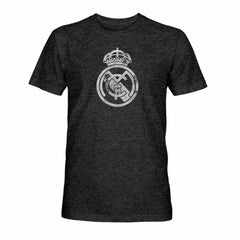 Real Madrid 1863FC Mono Badge Vintage Tri-Blend T-Shirt -  Black
