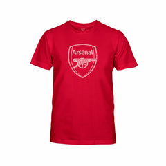 Arsenal 1863FC Youth Mono Badge T-Shirt -  Red