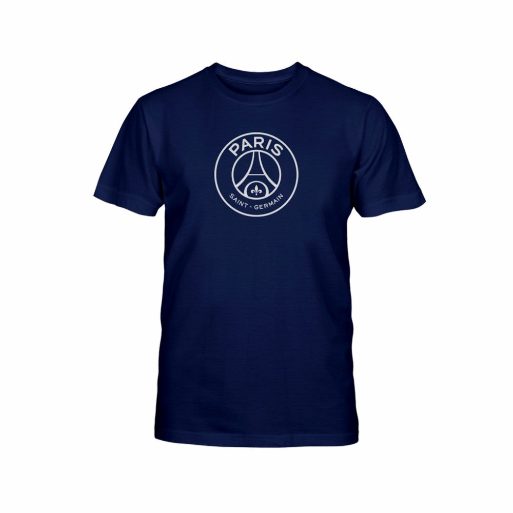 Paris Saint-Germain 1863FC Youth Mono Badge T-Shirt -  Navy