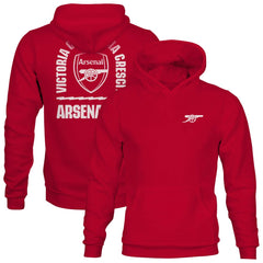 Arsenal 1863FC Youth True to Glory Fleece Hoodie -  Red