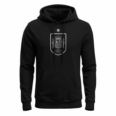 Spain National Team 1863FC Mono Badge Fleece Hoodie -  Black