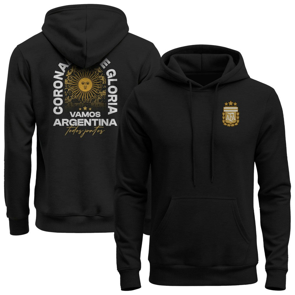 Argentina National Team 1863FC True Glory Fleece Hoodie -  Black