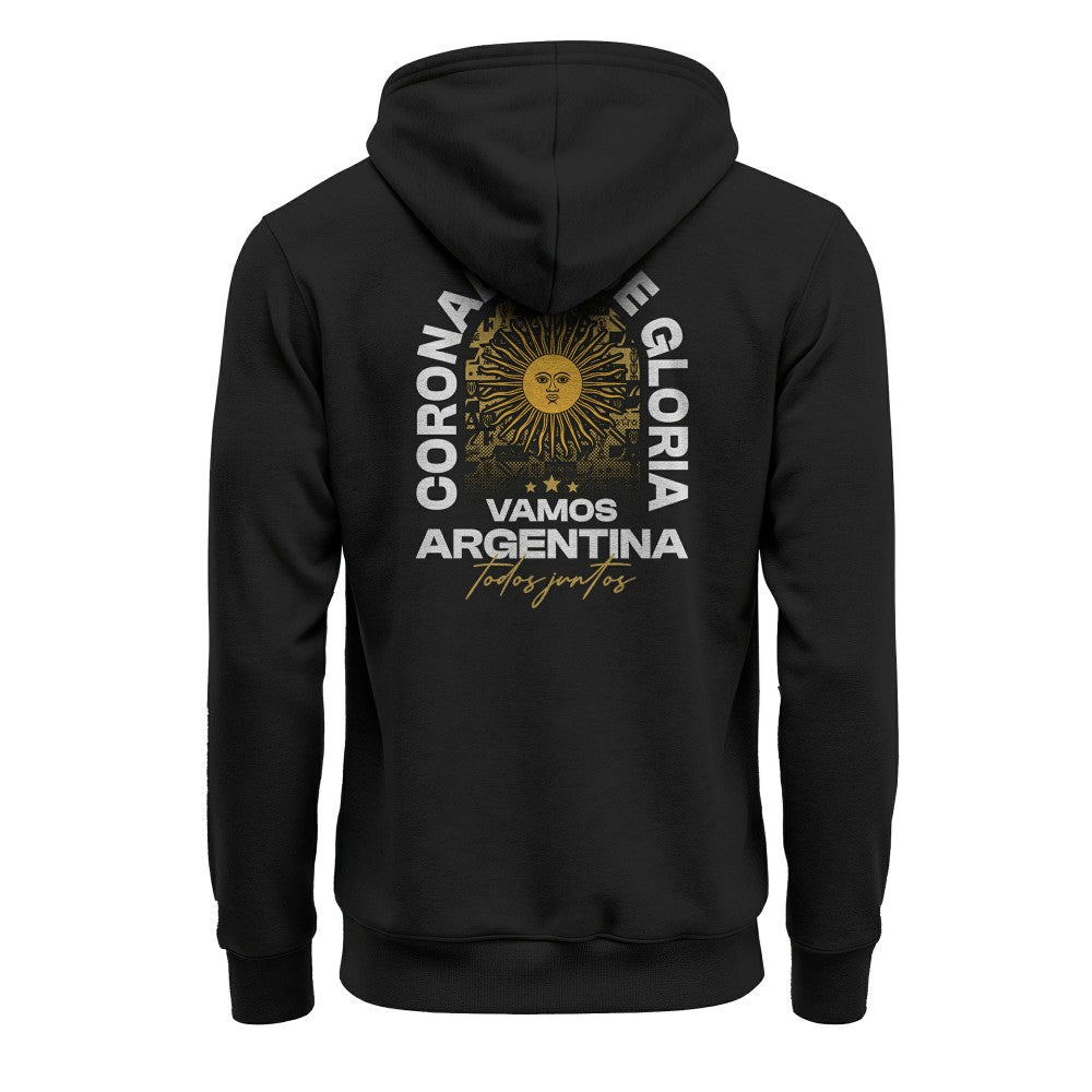 Argentina National Team 1863FC True Glory Fleece Hoodie -  Black
