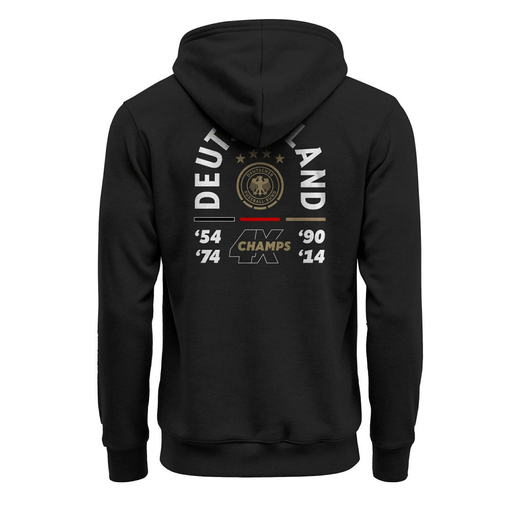 Germany National Team 1863FC True Glory Fleece Hoodie -  Black