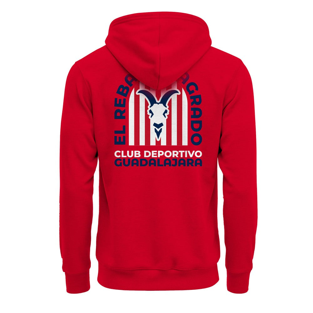 Chivas 1863FC True Glory Fleece Hoodie -  Red