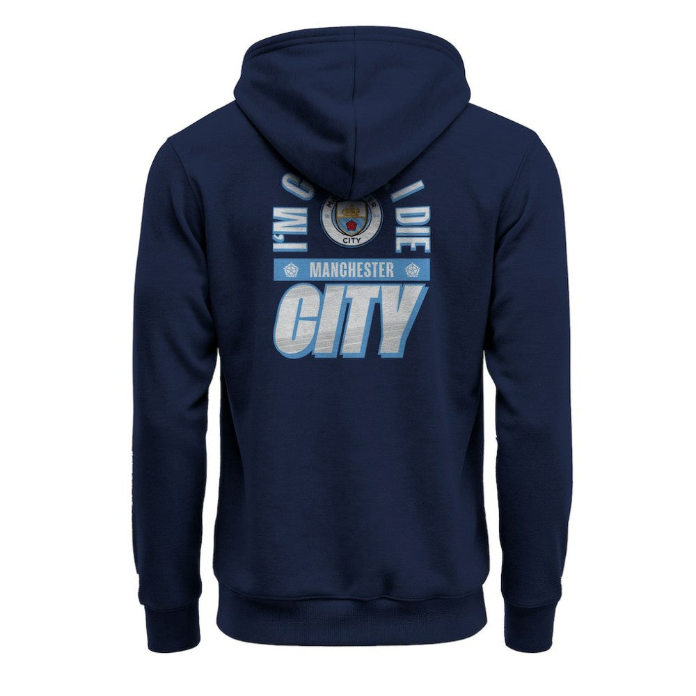 Manchester City 1863FC True Glory Fleece Hoodie -  Navy