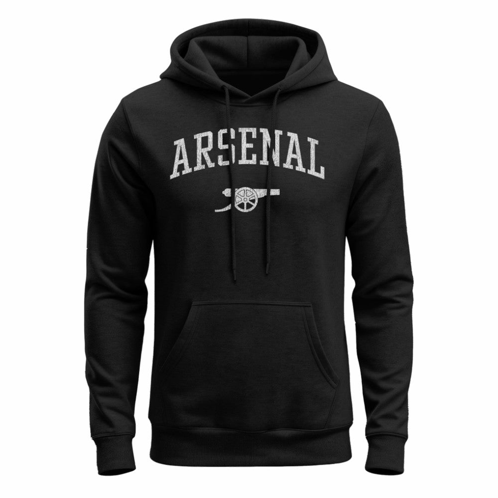 Arsenal 1863FC Athletic Wordmark Fleece Hoodie -  Black