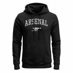 Arsenal 1863FC Athletic Wordmark Fleece Hoodie -  Black