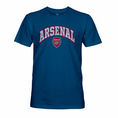 Arsenal 1863FC Wordmark Cotton T-Shirt -  Blue