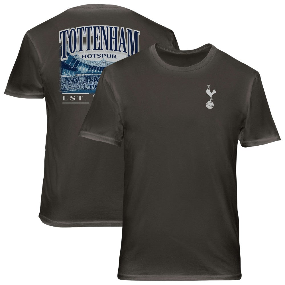 Tottenham Hotspur 1863FC Wordmark Cotton T-Shirt -  Gray