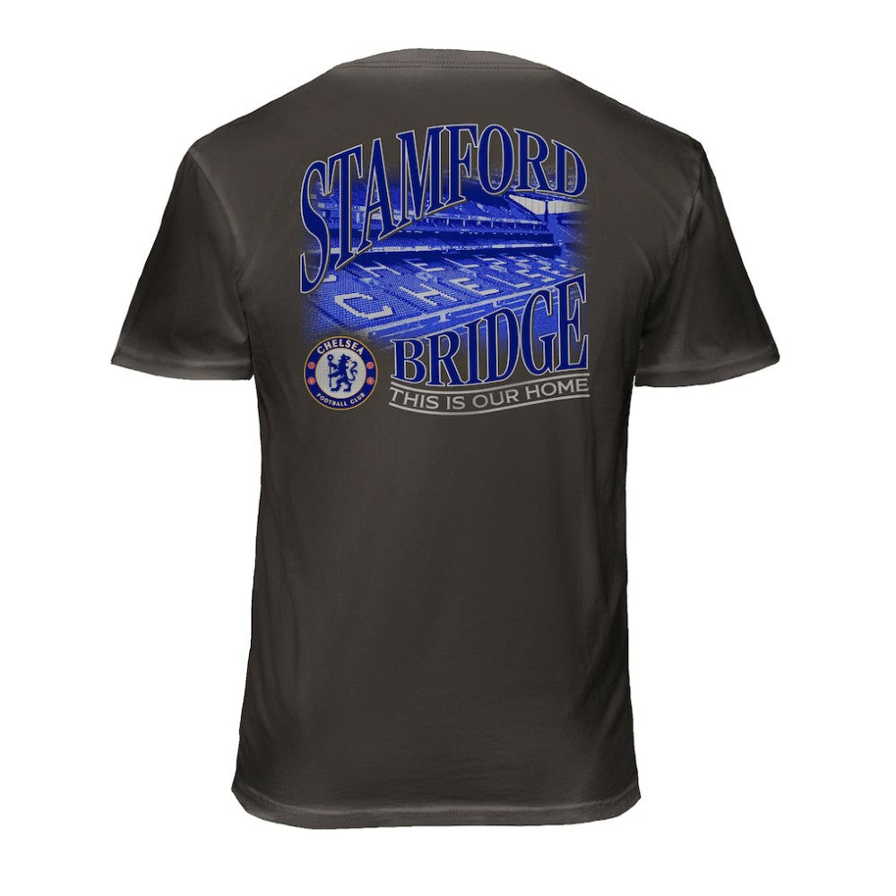 Chelsea 1863FC Wordmark Cotton T-Shirt -  Gray