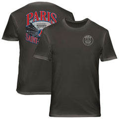 Paris Saint-Germain 1863FC Wordmark Cotton T-Shirt -  Gray