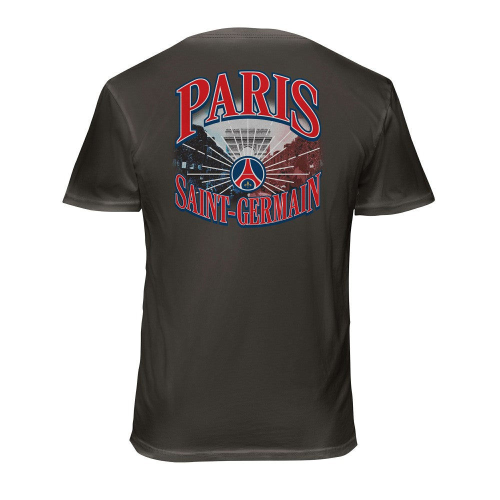 Paris Saint-Germain 1863FC Wordmark Cotton T-Shirt -  Gray