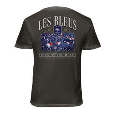 France National Team 1863FC Wordmark Cotton T-Shirt -  Gray