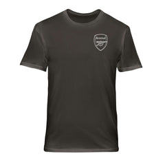 Arsenal 1863FC Wordmark Cotton T-Shirt -  Gray