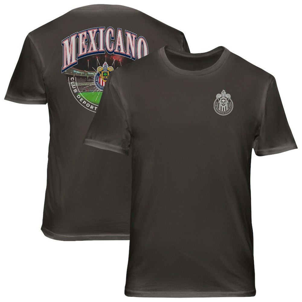 Chivas 1863FC Wordmark Cotton T-Shirt -  Gray