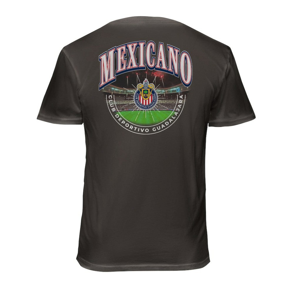 Chivas 1863FC Wordmark Cotton T-Shirt -  Gray