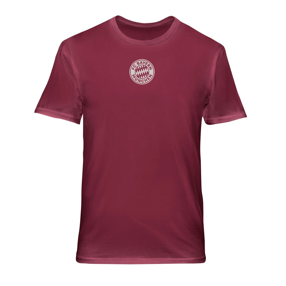 Bayern Munich 1863FC Back Wordmark Soft Wash T-Shirt -  Red