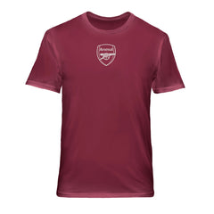 Arsenal 1863FC Back Wordmark Soft Wash T-Shirt -  Red