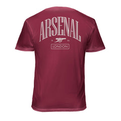 Arsenal 1863FC Back Wordmark Soft Wash T-Shirt -  Red