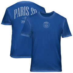 Paris Saint-Germain 1863FC Back Wordmark Soft Wash T-Shirt -  Blue