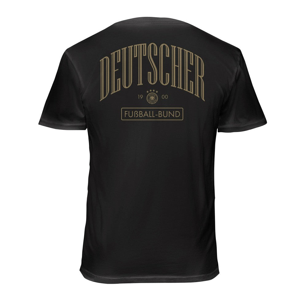 Germany National Team 1863FC Back Wordmark Soft Wash T-Shirt -  Black