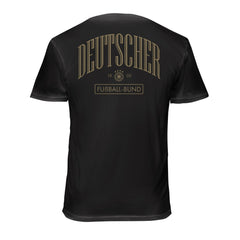 Germany National Team 1863FC Back Wordmark Soft Wash T-Shirt -  Black
