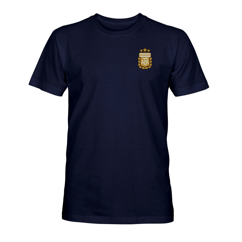 Argentina National Team 1863FC True To Glory Heavyweight T-Shirt -  Navy