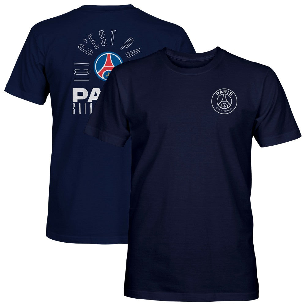 Paris Saint-Germain 1863FC True To Glory Heavyweight T-Shirt -  Navy