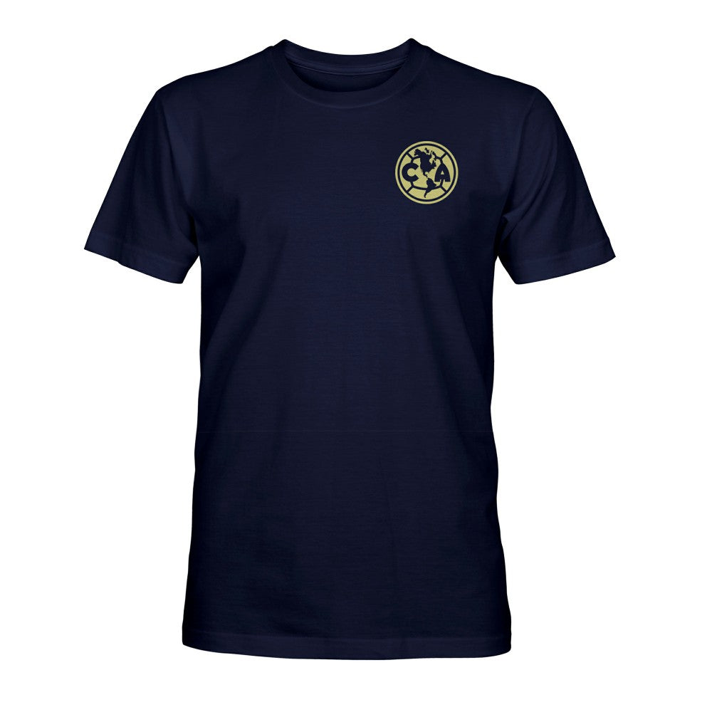Club America 1863FC True To Glory Heavyweight T-Shirt -  Navy