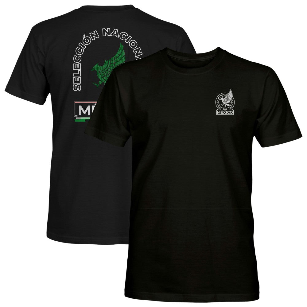 Mexico National Team 1863FC True To Glory Heavyweight T-Shirt -  Black